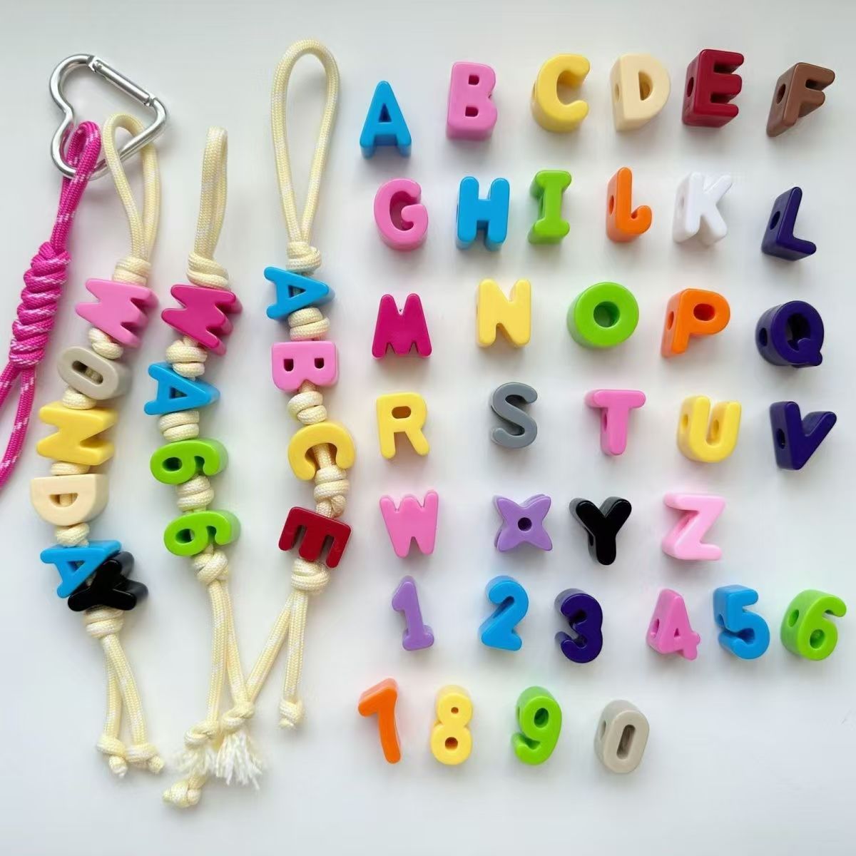 Custom Name Keyring 1-7 Letter - огляд і ціна Initial Ring Custom
