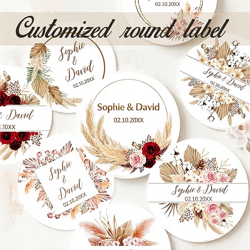 Personalized Boho Dried Pampas - огляд і ціна Personalized Name Box