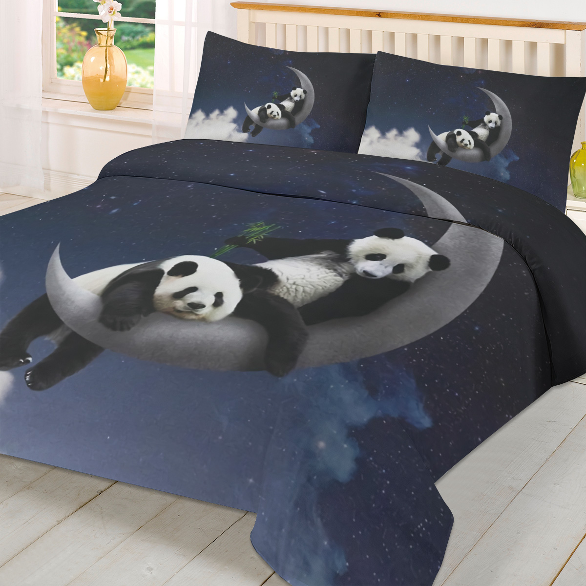Moon Night Sky Panda Bamboo St - огляд і ціна Custom Night Sky
