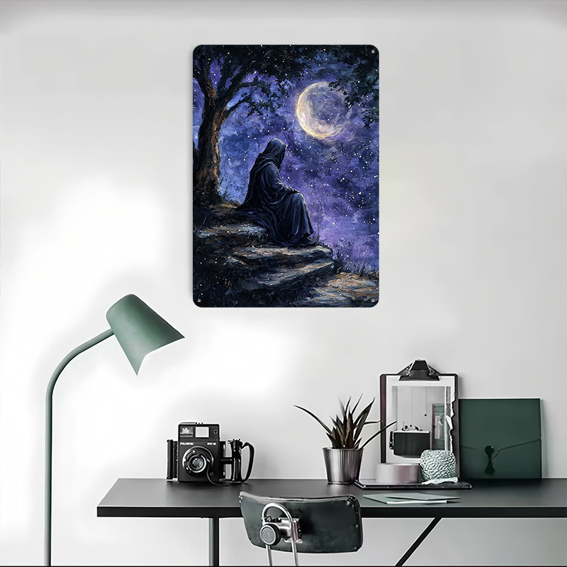 Night Sky Watcher Tin Plaque P - огляд і ціна Custom Night Sky