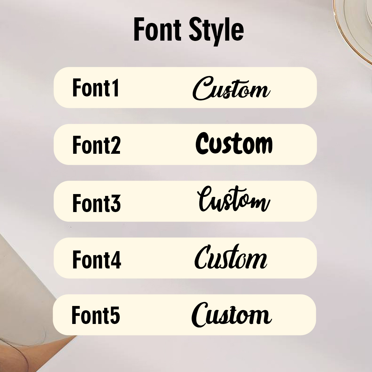 Custom Name Stickers, Custom G - огляд і ціна Personalised Candle Label
